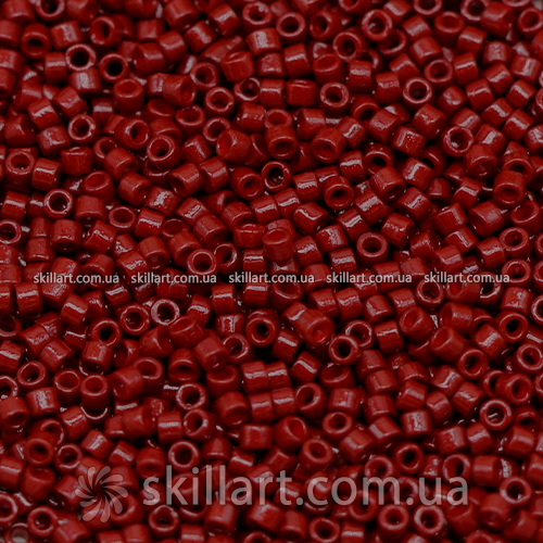 Бисер DB-2120 Miyuki Delica Beads 11/0 (натуральный, вишневый)